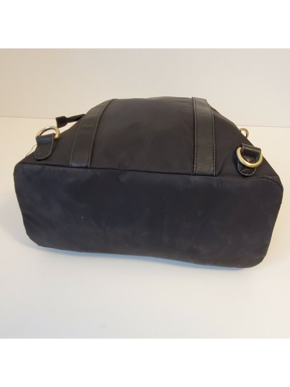 NEWLIE LOUISE Diaper Bag Convertible Backpack Handbag Black Changing Pad NWT - Picture 10 of 12